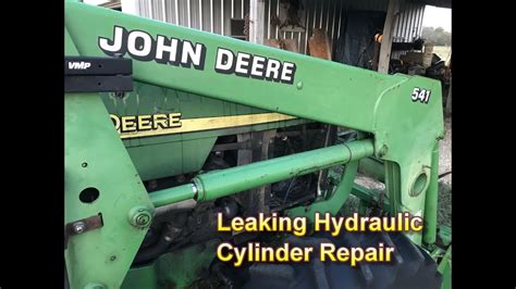 john deere skid steer cylinder removal|john deere hydraulic cylinder repair.